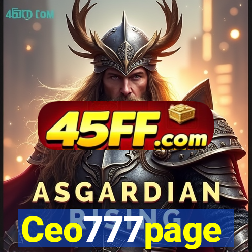 Ceo777page