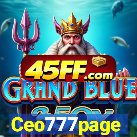 Ceo777page