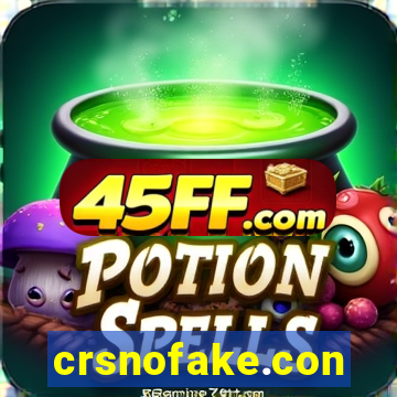 crsnofake.con