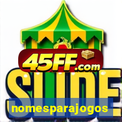 nomesparajogos